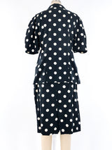 Fendi Polka Dot Skirt Suit Suit arcadeshops.com