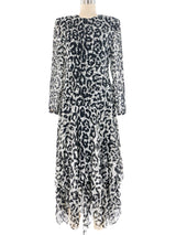 Lillie Rubin Glitter Accented Spotted Dress Dress arcadeshops.com