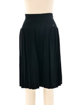 Chanel Pleated Knit Skirt Bottom arcadeshops.com