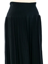 Chanel Pleated Knit Skirt Bottom arcadeshops.com