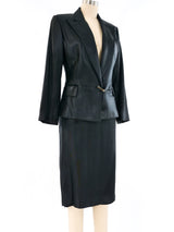 Gucci Metallic Skirt Suit Suit arcadeshops.com