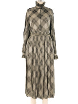 1970's Metallic Argyle Skirt Ensemble Suit arcadeshops.com