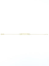 14K Gold Star Cutout Bar Bracelet FINE JEWELRY arcadeshops.com
