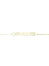 14K Gold Star Cutout Bar Bracelet FINE JEWELRY arcadeshops.com