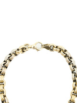 14K Engraved Rolo Chain Bracelet FINE JEWELRY arcadeshops.com