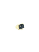 14K Gold and Onyx Signet Ring FINE JEWELRY arcadeshops.com