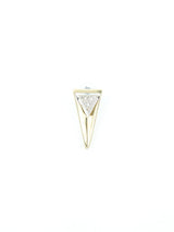14K Diamond Geometric Earrings FINE JEWELRY arcadeshops.com