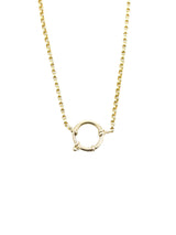 14K Rolo Chain Charm Necklace FINE JEWELRY arcadeshops.com