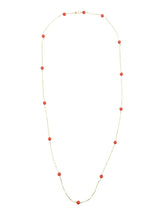 14K Coral Bead Necklace FINE JEWELRY arcadeshops.com