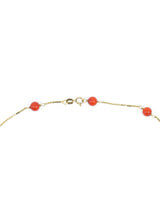 14K Coral Bead Necklace FINE JEWELRY arcadeshops.com