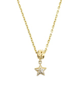 14K Diamond Accented Star Charm Necklace FINE JEWELRY arcadeshops.com