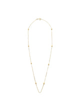 14K Gold Bead Necklace FINE JEWELRY arcadeshops.com