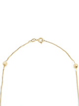 14K Gold Bead Necklace FINE JEWELRY arcadeshops.com