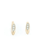 14K Diamond Accented Rose Gold Earrings FINE JEWELRY arcadeshops.com