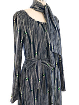 Diane Von Furstenberg Printed Jersey Maxi Dress Dress arcadeshops.com
