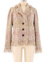 Missoni Fringe Knit Jacket Jacket arcadeshops.com