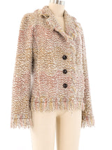 Missoni Fringe Knit Jacket Jacket arcadeshops.com