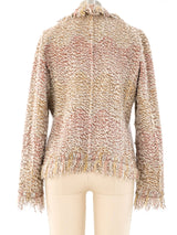 Missoni Fringe Knit Jacket Jacket arcadeshops.com
