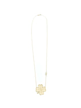 14K Gold Four Leaf Clover Pendant Necklace FINE JEWELRY arcadeshops.com