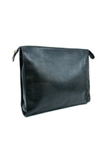 Lanvin Oversized Leather Clutch Accessory arcadeshops.com