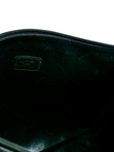 Lanvin Oversized Leather Clutch Accessory arcadeshops.com