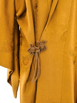 Gold Floral Applique Kimono Jacket arcadeshops.com