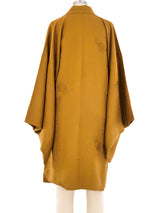 Gold Floral Applique Kimono Jacket arcadeshops.com