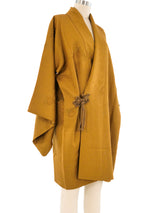 Gold Floral Applique Kimono Jacket arcadeshops.com