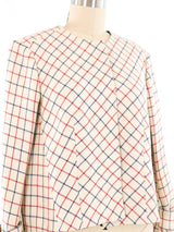 2008 Balenciaga Checkered Wool Jacket Jacket arcadeshops.com
