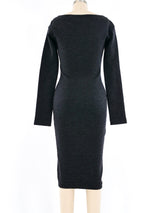 Romeo Gigli Knit Bodycon Dress Dress arcadeshops.com