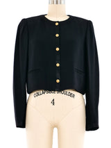 Sonia Rykiel Satin Jacket Ensemble Suit arcadeshops.com