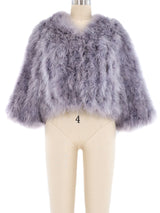 Marabou Feather Jacket Jacket arcadeshops.com