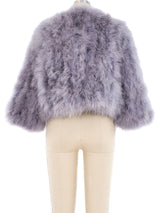 Marabou Feather Jacket Jacket arcadeshops.com