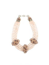 Coppola e Toppo Glass Beaded Collar Necklace Jewelry arcadeshops.com