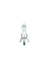 Prada Mirrored Clip Earrings Jewelry arcadeshops.com