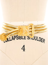 Judith Leiber Goldtone Stretch Belt Accessory arcadeshops.com