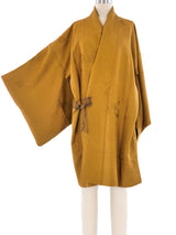 Gold Floral Applique Kimono Jacket arcadeshops.com