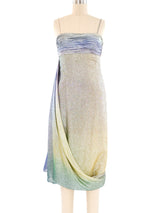 Pastel Rainbow Lurex Tank Dress Dress arcadeshops.com