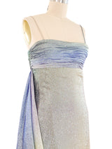 Pastel Rainbow Lurex Tank Dress Dress arcadeshops.com