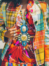 VRBA Egyptian Style Pendant Necklace Accessory arcadeshops.com