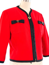 St John Heart Motif Jacket Jacket arcadeshops.com