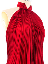 Gucci Accordion Pleated Halter Top Top arcadeshops.com