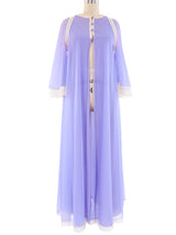 Lace Trimmed Penoir Duster Jacket arcadeshops.com