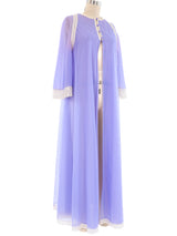 Lace Trimmed Penoir Duster Jacket arcadeshops.com