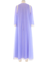 Lace Trimmed Penoir Duster Jacket arcadeshops.com