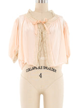 1940's Pastel Bed Jacket Jacket arcadeshops.com