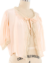 1940's Pastel Bed Jacket Jacket arcadeshops.com