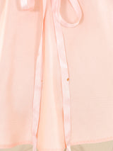 1940's Pastel Silk Pajama Top Top arcadeshops.com