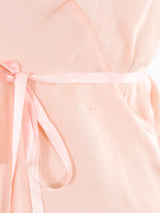 1940's Pastel Silk Pajama Top Top arcadeshops.com