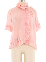 Mary McFadden Plisse Duster Ensemble Suit arcadeshops.com